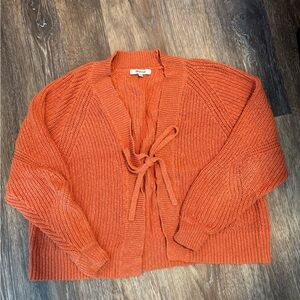 Madewell Tie front cardigan